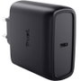 CARGADOR PARED/VIAJE USB-C 65W + CABLE USB-C 2 M MAXO NEGRO TRUST